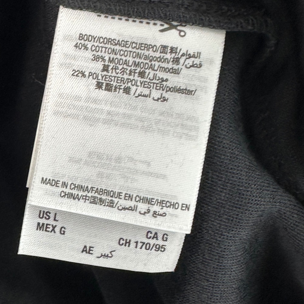 Juicy Couture Black Label Lace Velour Pullover Sweatshirt‎ L Cozy Black Casual - Picture 8 of 10